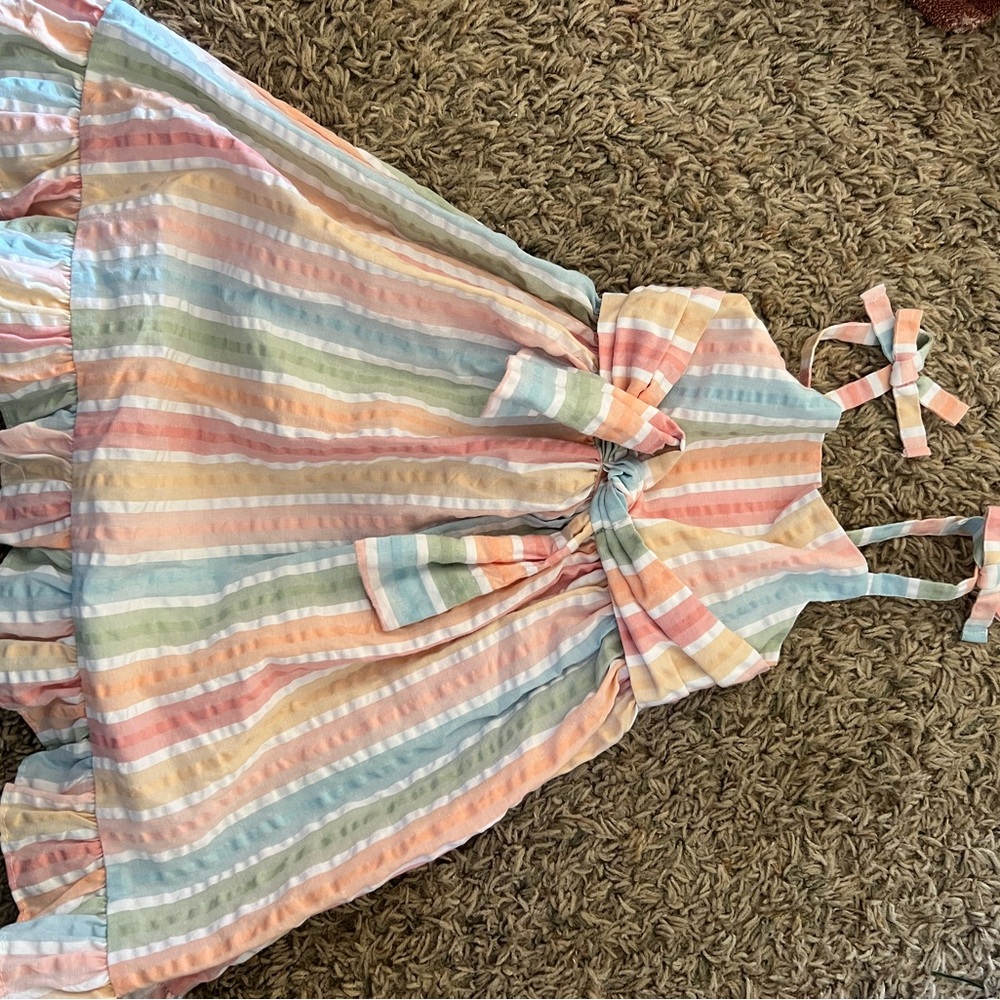 Striped Pastel Sundress